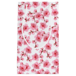 Romantic pink Cherry blosson Klein Cadeauzakje