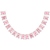 Romantic Pink en Crimson Be Mine Valentijnsdag Vlaggetjes (Alle)