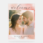 Romantic Pink Watercolor Photo (Recto)