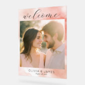 Romantic Pink Watercolor Photo (Angle)