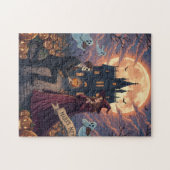 Romantic Proposal Halloween Puzzle Legpuzzel (Horizontaal)