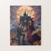 Romantic Proposal Halloween Puzzle Legpuzzel (Verticaal)