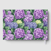 Romantic Purple Floral Hydrangea (Verso)
