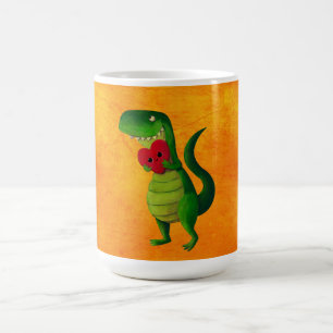 Romantic RAWR Dinosaur Koffiemok