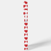 Romantic Red 3D Heart Pattern Classic Valentine's  Case-Mate iPhone Case (Achterkant / Links)