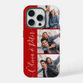 Romantic Red noms de couple 3 photos Valentines (Verso)