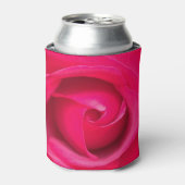 Romantic Red Pink Rose Koelbox Blikjeskoeler (Blikje Voorkant)