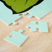 Romantic Red Rose - Harten Legpuzzel (Zijkant)