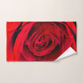 Romantic Red Rose in volle bloei Bad Handdoek (Handdoek)