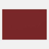 Romantic Red Roses Floral Inpakpapier Vel (Voorkant 2)