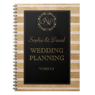 Romantic Roos Gold Herfst Wreator Wedding Planner Notitieboek