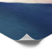 Romantic Roze Rose op Canvas Macro Abstract Poster (Hoek)