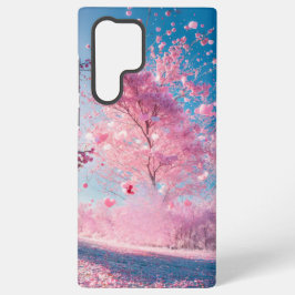Romantic Sakura - Heart Blossom Phone Case Samsung Galaxy Hoesje