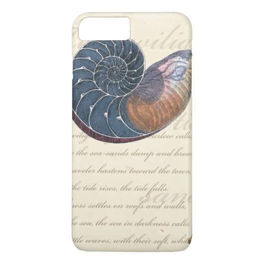 Romantic Seashell Case-Mate iPhone Case (Achterkant)