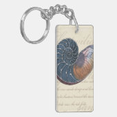 Romantic Seashell Sleutelhanger (Voorkant Links)