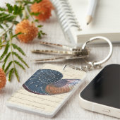 Romantic Seashell Sleutelhanger (Voorkant Rechts)