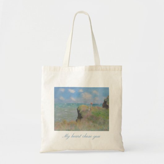 Romantic Seaside Art Tote Bag (Voorkant)