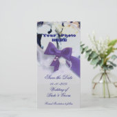 Romantic slaat de datum op save the date (Staand voorkant)