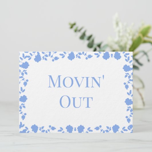 Romantic Soft Pretty Song Noms Cartes de table (Debout devant)