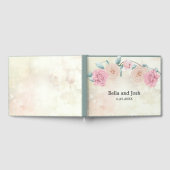 Romantic Soft Roos Wedding Gastenboek (Volledig)