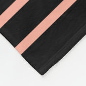 Romantic Spring Peony in Bleek strand Fleece Deken (Hoek)