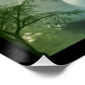 Romantic Spring Swan Lake White Swans Perfect Poster (Hoek)