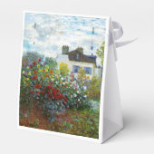 Romantic Spring Wedding  Monet Garden Bedankdoosjes (Achterkant)