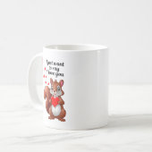 Romantic Squirrel Mug - I love you (Devant gauche)