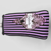 Romantic Steampunk Gothic Gepersonaliseerd Golfheadcover (Voorkant)