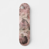 Romantic Steampunk | Shabby Chic  Ephemera Skateboard (Voorkant)