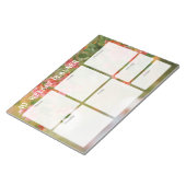 Romantic Summer Bougainvillea Weekly Planner Notitieblok (Schuin)
