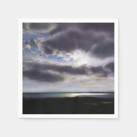 Romantic Sunset over het meer Servet (Voorkant)