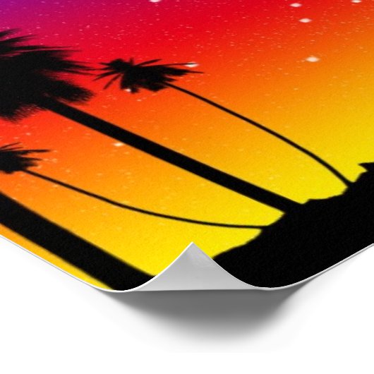 Romantic Sunset Poster (Hoek)