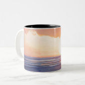 Romantic Sunset Tweekleurige Koffiemok (Voorkant links)