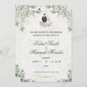 Romantic Timeless Wedding Invitation | Elegant  (Devant / Derrière)