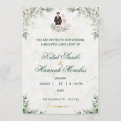 Romantic Timeless Wedding Invitation | Elegant (Devant)