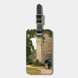 Romantic Travelling Couple Bagagelabel