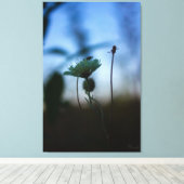 Romantic Trees & Flowers – Botanical Fantasy Boho Canvas Afdruk (Insitu (Houten vloer))