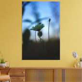 Romantic Trees & Flowers – Botanical Fantasy Boho Canvas Afdruk (Insitu (Woonkamer))