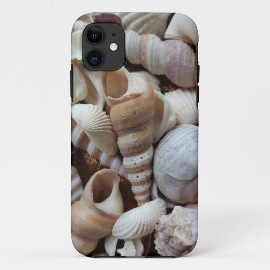 Romantic Tropical Exotic Sea Shells Beach Love Case-Mate iPhone Case (Achterkant)