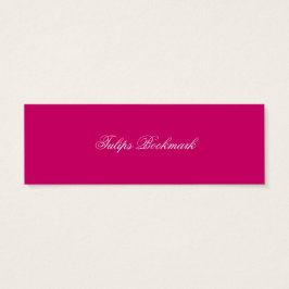 Romantic Tulips Mini Visitekaartjes