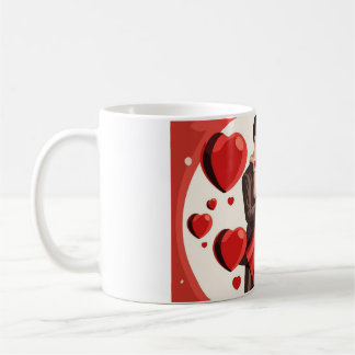 Romantic Valentine Heart Mug – Love Gift Koffiemok