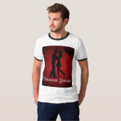 Romantic Valentine’s Day Love T-Shirt (Devant entier)
