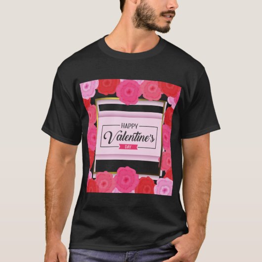 Romantic Valentine’s Day Quote T-shirt (Voorkant)
