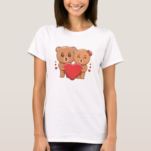Romantic Valentine’s Day Quote T-Shirt (Devant)