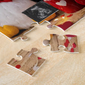 Romantic Valentines Pregnancy Announcement Legpuzzel (Zijkant)