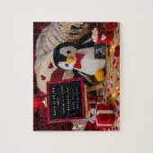 Romantic Valentines Pregnancy Announcement Legpuzzel (Verticaal)