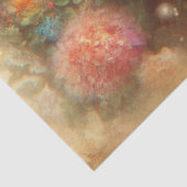 Romantic Victorian Garden Cat Decoupage  Tissuepapier (Detail)