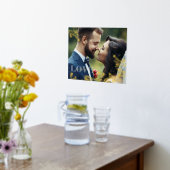 Romantic Vines Weddenschap Date Folie Afdrukken (Laag (Keuken))