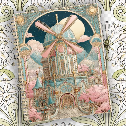 Romantic Vintage Art Nouveau Circus Planner
